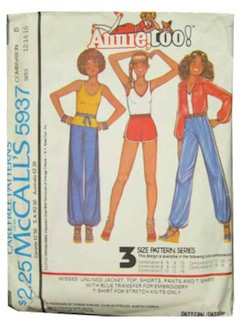 1970's Womens/Childs Pattern