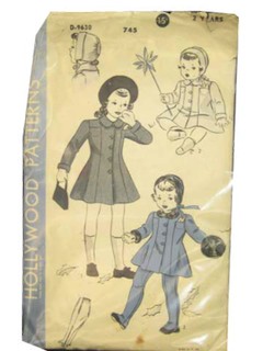 1930's Womens/Childs Pattern