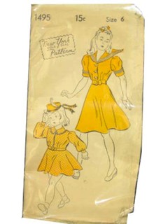 1930's Womens/Childs Pattern