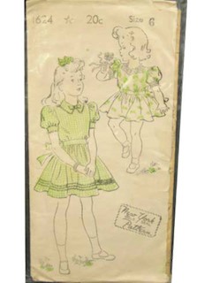 1950's Womens/Childs Pattern