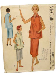 1950's Womens Dress Pattern