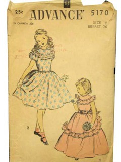 1950's Womens/Childs Pattern