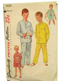 1960's Mens/Childs Pattern