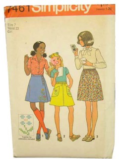 1970's Womens/Childs Pattern