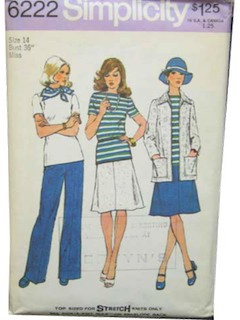 1970's Womens Pattern