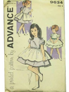 1960's Womens/Childs Sewing Pattern