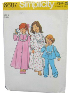 1970's Womens/Childs Pattern