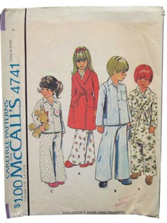 1970's Unisex Pattern