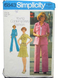 1970's Womens Pattern