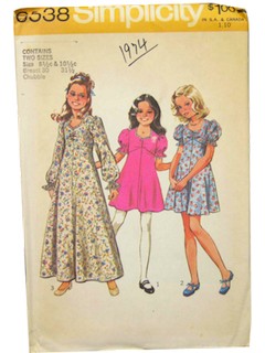 1970's Womens/Childs Pattern