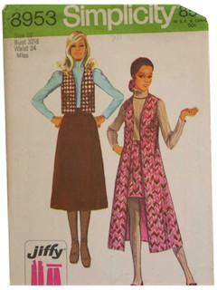 1970's Womans Pattern