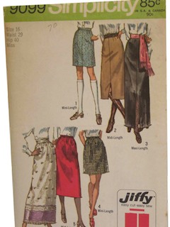 1970's Womans Pattern