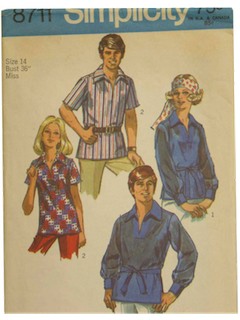 1970's Womans Pattern