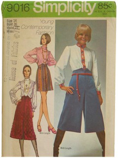 1970's Womans Pattern