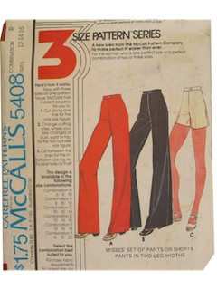 1970's Womans Pattern