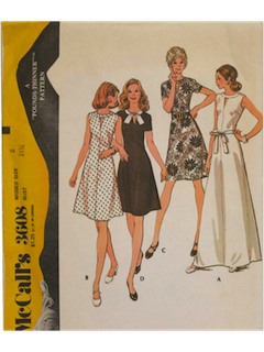 1970's Womens Dress Pattern