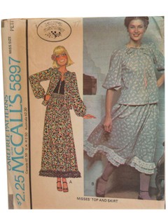 1970's Womans Pattern