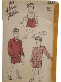 1940's Mens/Childs Pattern