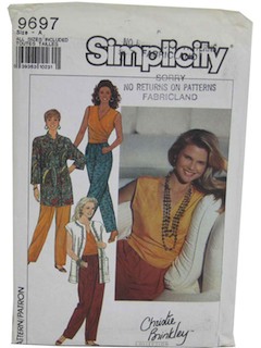 1980's Womens Pattern