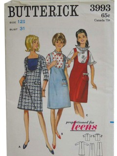 1960's Womens Dress Pattern