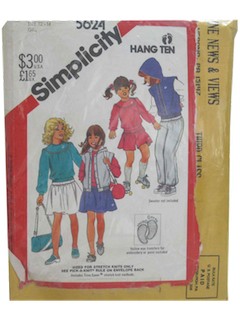 1980's Womens/Childs Pattern