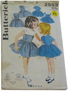 1960's Womens/Childs Pattern