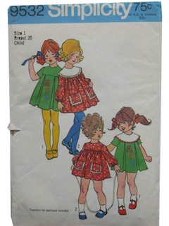 1970's Womens/Childs Pattern