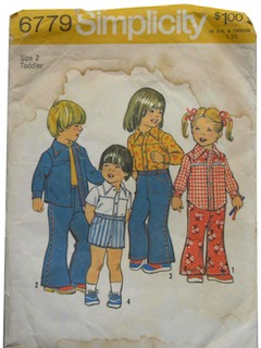 1970's Unisex/Childs Pattern