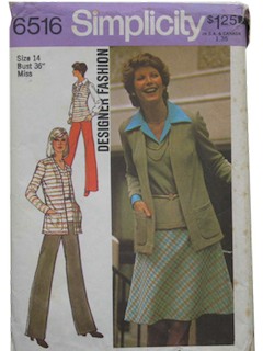 1970's Womens Pattern