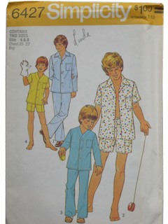 1970's Mens/Childs Pattern