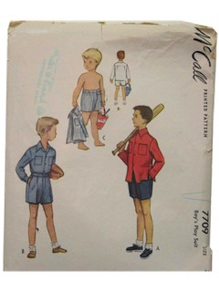 1940's Mens/Childs Pattern