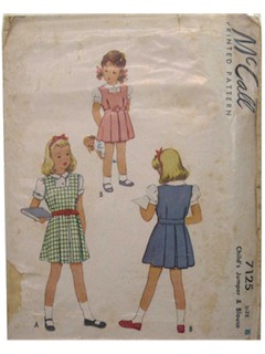 1940's Womens/Childs Pattern