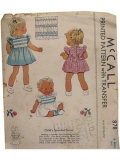 1940's Womens/Childs Pattern