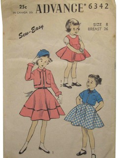 1940's Womens/Childs Pattern