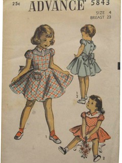 1940's Womens/Childs Pattern