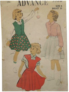 1950's Womens/Childs Pattern