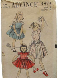 1950's Womens/Childs Pattern