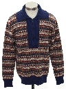Vintage 70s K-Mart Neon Knit Sweater