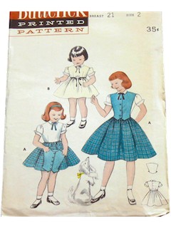1950's Womens / Childs Pattern