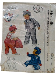 1950's Unisex/Childs Pattern