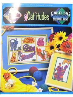 1990's Cross Stitch Pattern Book