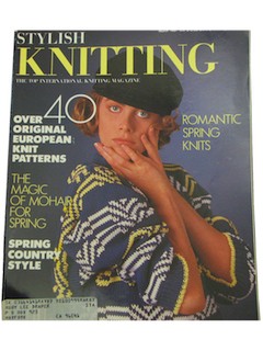 1980's Knitting Book