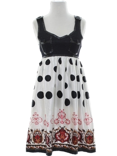 1960's Womens Mod Mini Dress