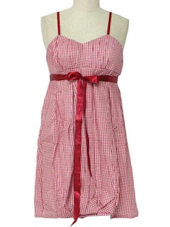 1960's Womens Mini Sun Dress