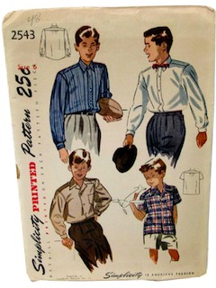 1940's Mens/Boys Patterns