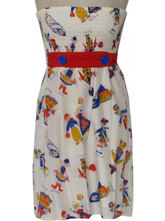 1990's Womens Mini Sun Dress