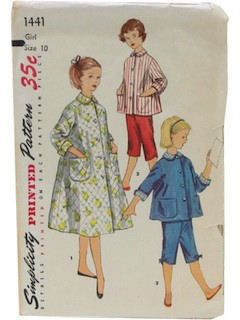 1950's Womens/Child Night Dress Pattern