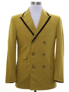 1970's Mens Mod Tuxedo Jacket