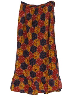 1960's Womens Hippie Skirt