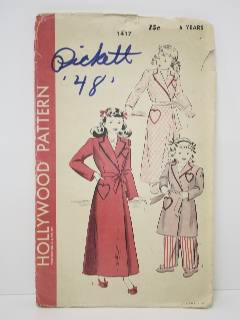 1940's Girls Pattern